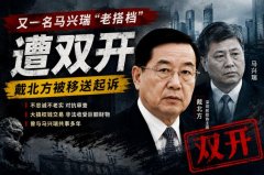 又一名马兴瑞“老搭档”遭双开