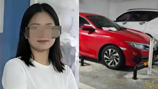 湖南女官霸占车位拒不道歉 身分被曝光