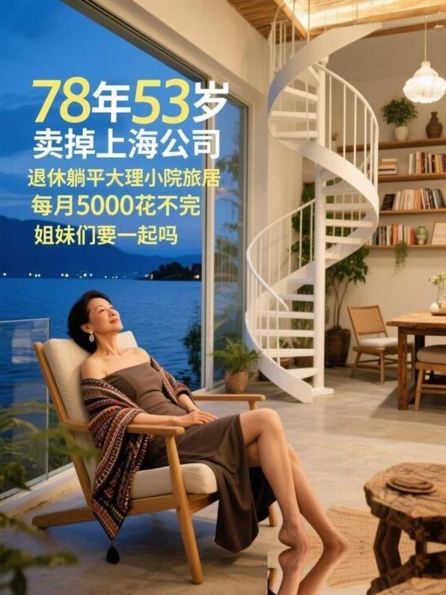 退休金4200，大理旅居20天，回来后我直接退群