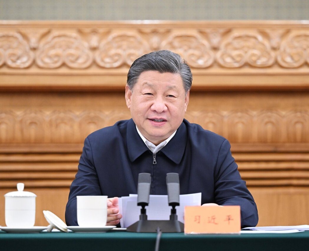 「人工智慧」是唯一两次进入中共中央政治局集体学习议程的前沿科技主题。图为中共总书... 「人工智慧」是唯一两次进入中共中央政治局集体学习议程的前沿科技主题。图为中共总书...