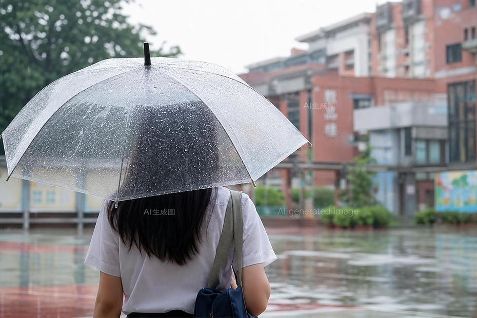女學生示意圖。圖／AI生成